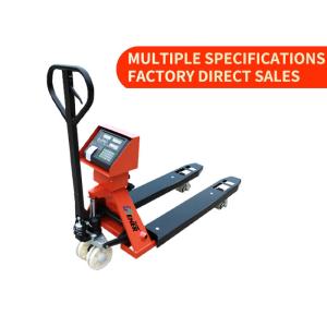 Stainless Steel Capacity 2000kg Manual Pallet Truck With Weighing Scale