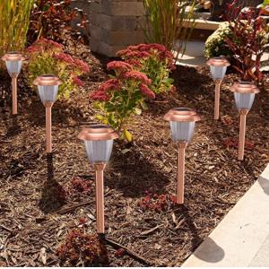 Wireless 600mAh 8 Lumens Waterproof LED Solar Garden Lights