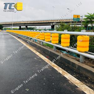 Rotating Barrel Highway Guide Rail Anticollision Tube Guardrail