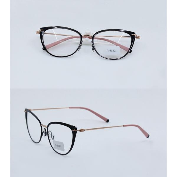 Eyekepper Computer Glasses Blue Light Filter Cat-Eye Style for Women super light titanium optical frame