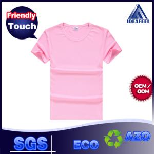 Various Color No Wrinkle Custom Personalized T Shirts For Adults 140g - 180g