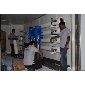 FRP Containerised Water Treatment Plant , Sea Water Desalination Machine