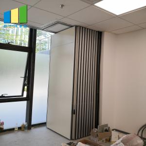 Ceiling Hung Classroom Meeting Room Acoustic Folding Fabric Partition Walls