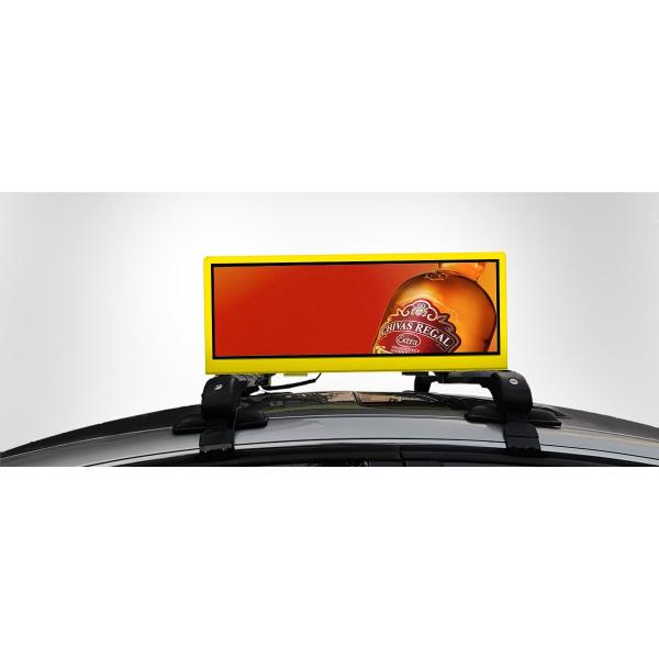 5mm Pitch Size Car LED Sign Display with 96*32 Cm Size and DC 5V Voltage