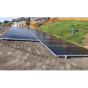 Ballasted Solar Mounting Systems panel Modules Structure Grid Tied Solar System