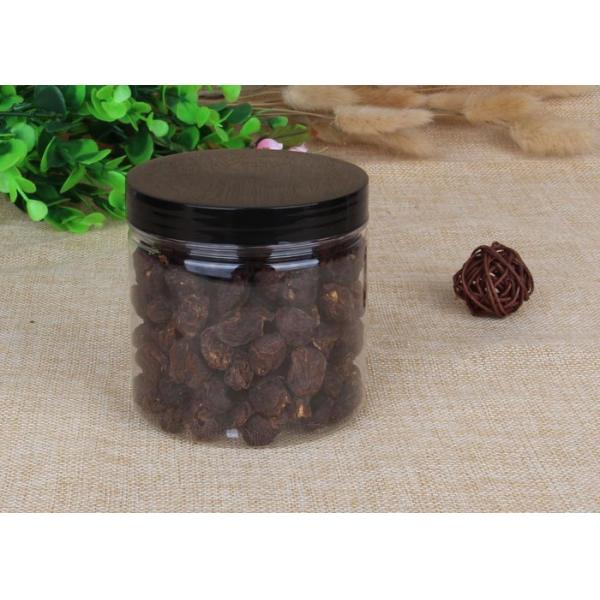 Custom Hard Round PET Clear Plastic Cylinder For Dry Food Packaging