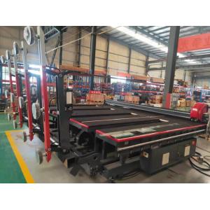 Window Manufacturing PLC controller Automatic Glass Cutting Table