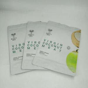 Matt Material Plastic Pouches Packaging , Stand Up Bags For Nutrition Protein