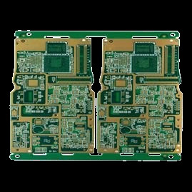 Buy 3OZ Copper Thickness 6-Layer Fr4 PCB with HASL Green Solder Mask and Flying Probe Test at wholesale prices