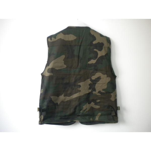 mens vest in T/C 65/35 fabric, camouflage, fishing vest, S-3XL
