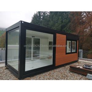 Prefabricated Modular Container Wooden Houses Container Flat Packaging Removable