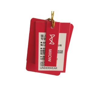 OEM Custom Paper Hang Tags Custom Printed Hang Tags