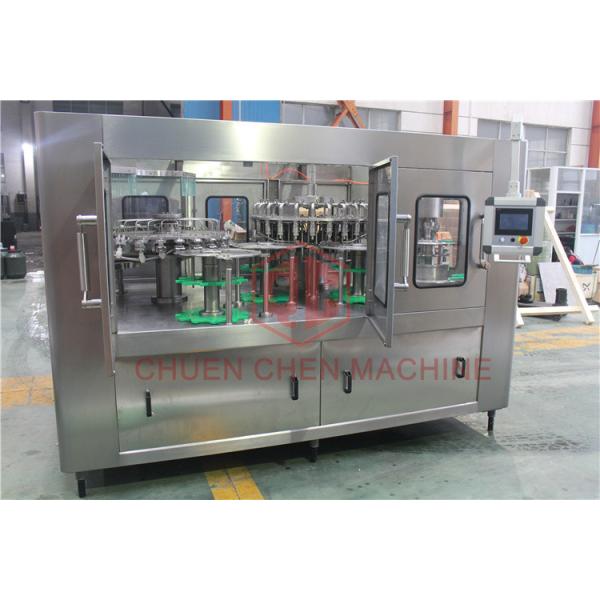 Combi Rotary Non Carbonated Water Bottle Filling Machine , Plastic Bottling