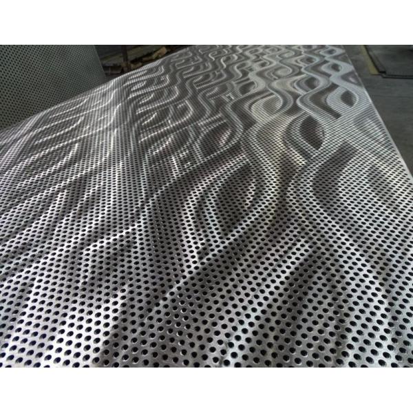 GB Standard Decorative Perforated Metal Sheet Stainless Steel 316 Bending Sheet