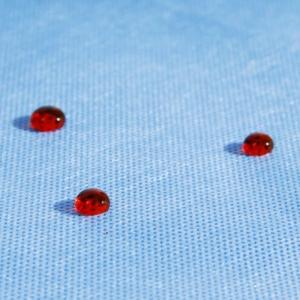 Blood Repellent Sms Material For Gowns Waterproof BFE 99%