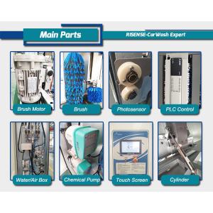 Mobile Style Car Washing Service Station Fully Automatic With Advanced