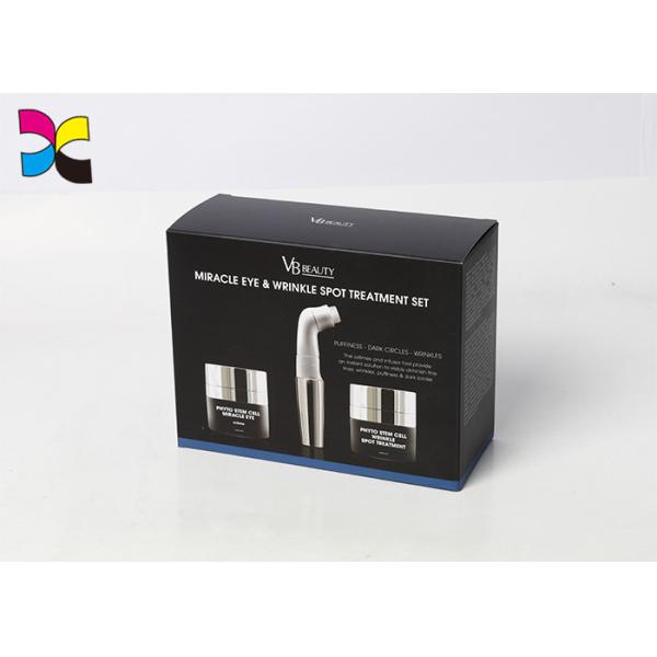 Cardboard Self Lock Custom Product Boxes Black Matte Commodity Merchandise