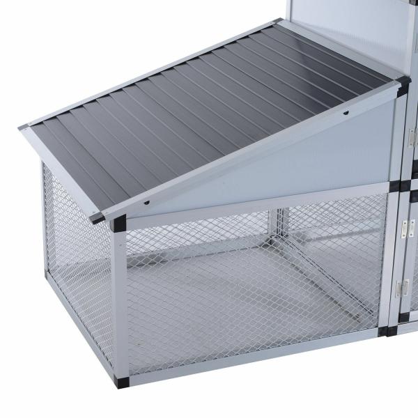 38kgs Heavy Duty Wire Fox Proof Aluminum Chicken Coop