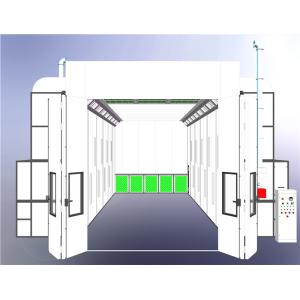 15m Bus Spray Booth Semi - Down Draft Extraction OEM