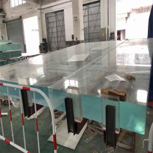 Customized Acrylic Swimming Pool Window with High Light Transmission 93% and Air