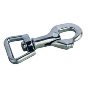 Zinc diecast round eye swivel thumbnail snap hook