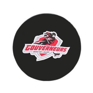 Non Toxic 76x25MM Ice Hockey Puck Silicone Rubber Toys