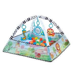 forest Play Mat Converts to Ball Pit Baby Gym, Newborn to Toddler - Totally
