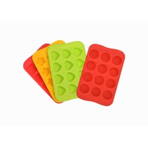 Heart Star Shaped Silicone Baking Molds Heat Resistant Silicone Chocolate Molds