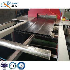 PP Hollow Fence Panel Plastic Profile Machine