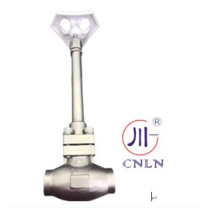 Handwheel Operation Cryogenic Long Shaft Globe Valve With Stainless Steel Nut