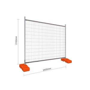Australia Standard 2100mmx2400mm Temp Construction Fence