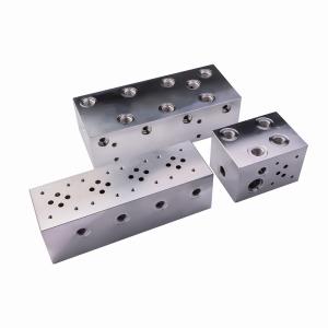 Aviation grade aluminum alloy hydraulic manifold Multi-channel integrated design