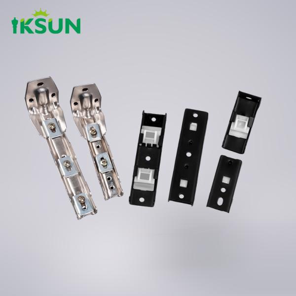 Contemporary Aluminium Matte Texture Curtain Track Luxury Design Curtain Rail For Hotel