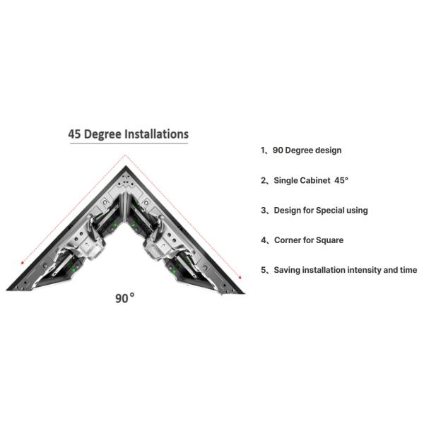 Multipurpose IP43 Rental Indoor LED Display P2.6mm P2.9mm 500x500mm