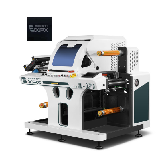 AC380V/50Hz Barcode Label Die Cutting Machine with 15m/min Cutting Speed and ±0