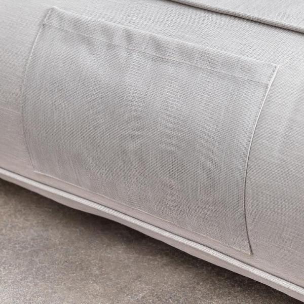 Outdoor Pool Lounger with Water Bed Bean Bag Sofa Air Bed 160cm L x 90cm W Durable