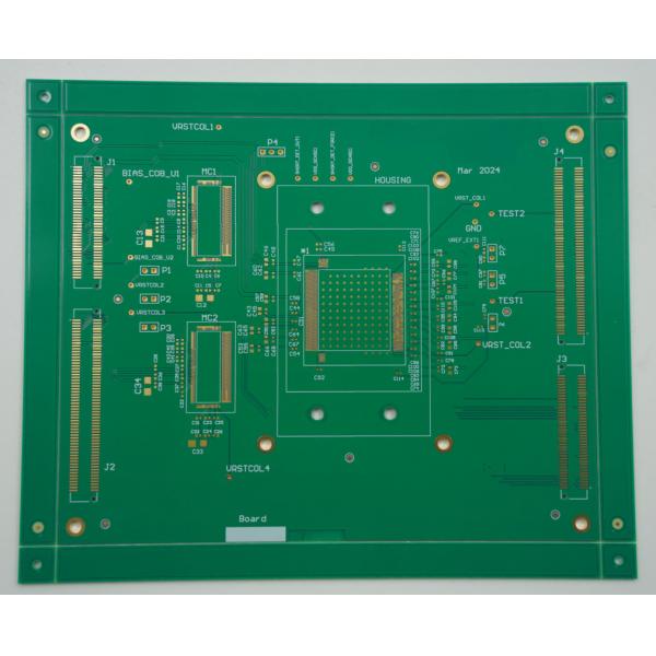 8 Layer Custom PCB Boards High TG EING Nickel-Palladium Resin Plug And