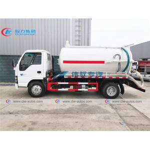 Left Hand Drive ISUZU 6CBM Sewer Vacuum Truck