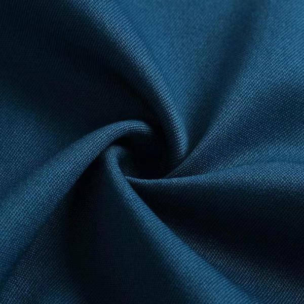 Customized 100% Polyester Twill 2/2 Gabardine Fabric for Workwear Clothing Material