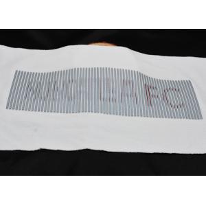 Custom 1mm Silicone Logo Heat Transfer Labels Printing For Clothing