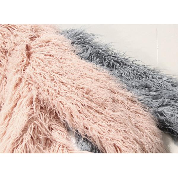 New Winter Style Fashion Woolen Faux Fur Collar Jackets Breathable Coated Fur Coat Women Winter