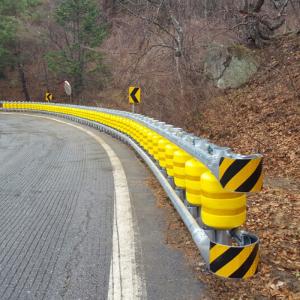 Stainless Steel Anti-Collision Rolling Guardrail with Galvanized and Powder