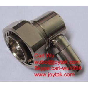 DIN 7/16 connector male plug solder type 1-1/4 flex cable high quality factory made pim -155dbc made in china