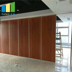 Australia Conference Center Folding Acoustic Room Dividers Operable Movable Wall