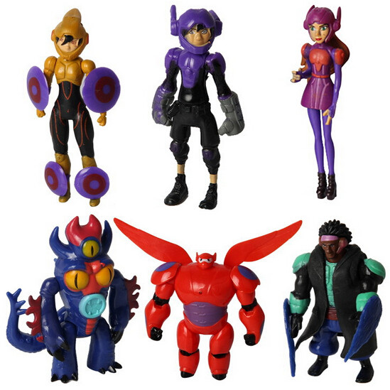 Buy Disney Big Hero 6 Baymax collection Plastic toys at wholesale prices