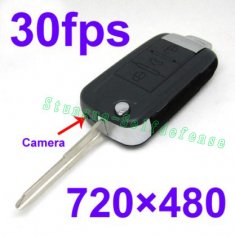 Motion Detection spy car key chain camera