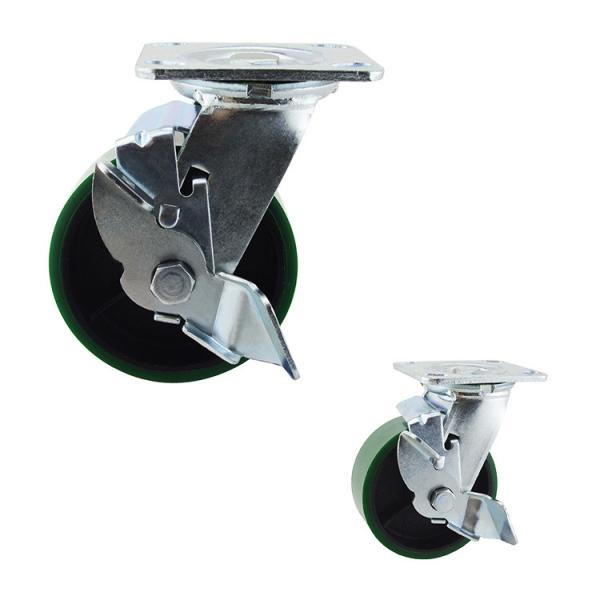 Buy 125mm Load Capacity 880LBS Heavy Duty Swivel Castors Wheels at wholesale prices