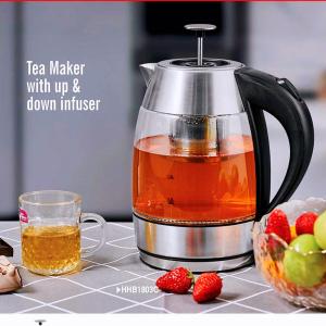 50/60Hz Glass Coated Electric Tea Kettle for Kitchen Household