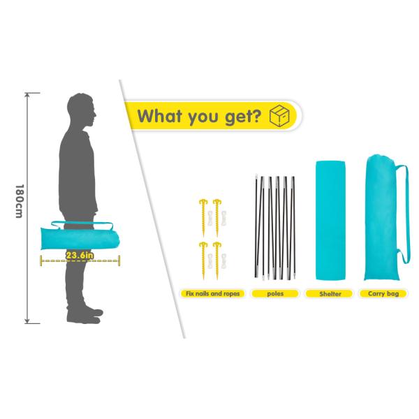 beach shade canopy wind sail