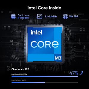 16GB RAM 512GB SSD 14.1" Laptop Computer QHD Display With HDMI Type C